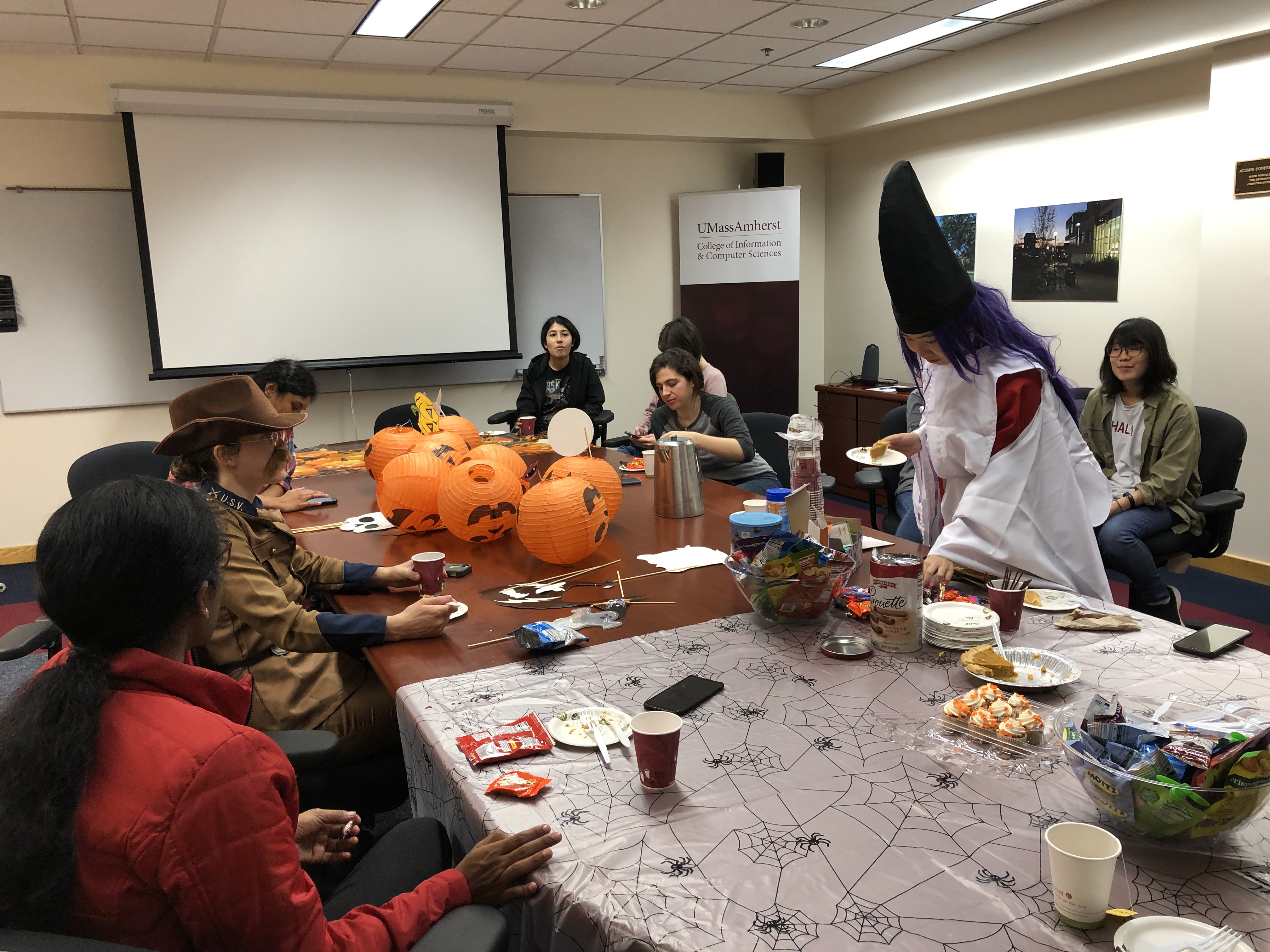 CSWomen Halloween tea.